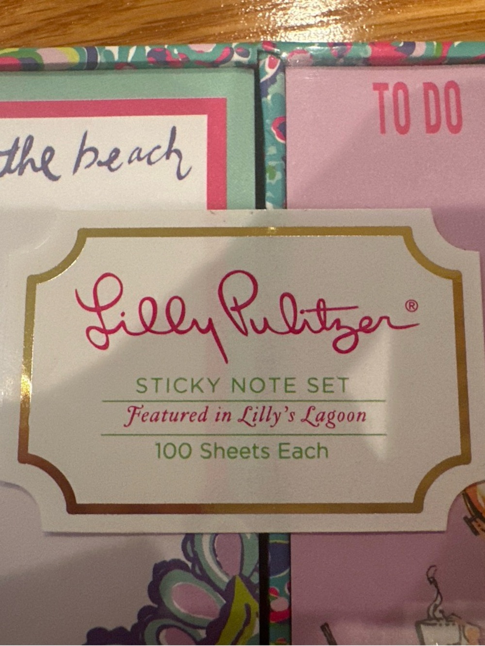 Lilly Pulitzer Stationary Set